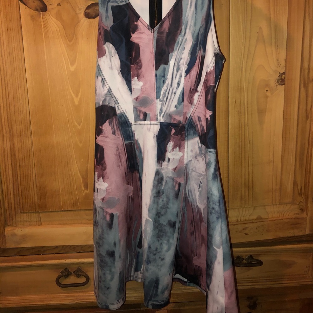 Watercolor dress